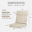 Ensemble de 2 coussins de chaise d'extérieur à haut dossier-1420116980-1420116978