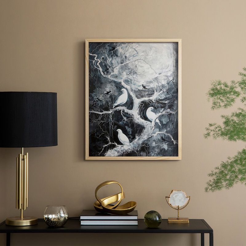 ANIMALS Series XI Framed Print - Solid Wood, 30" H x 24" W