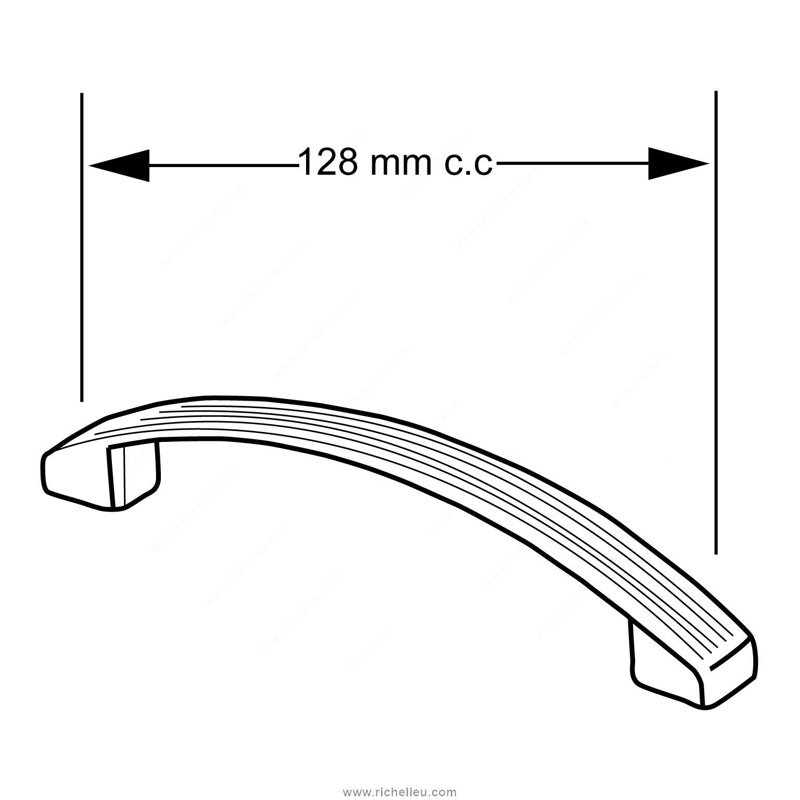 Expression 5 1/32" Center to Center Arch Pull