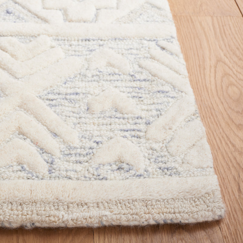 Union Rustic Artistry Hand Tufted 85% Wool, 15% Cotton Southwestern Rug