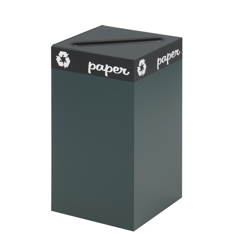 Poubelle de recyclage 25 gallons Public Square®