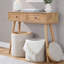 Repose-pieds rond avec rangement 15,5 po Alvena-745952634