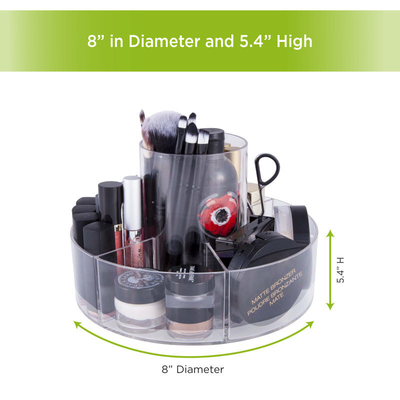 Plastic Compartment Makeup Organiser