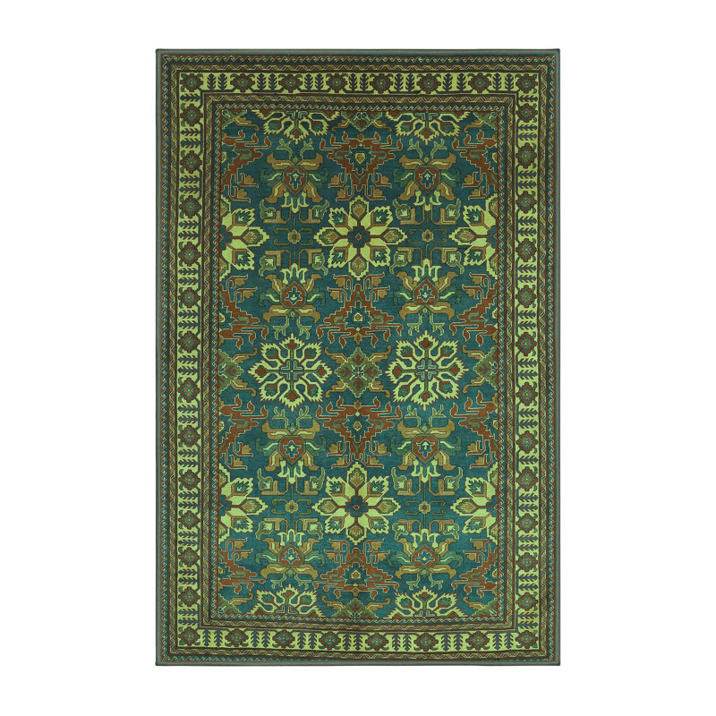Milio Performance Oriental Indoor Rug, Rectangle 2' x 3'