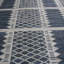 Rug & Kilim’S Scandinavian Navy Blue And Gray Art Silk Rug-1978329833