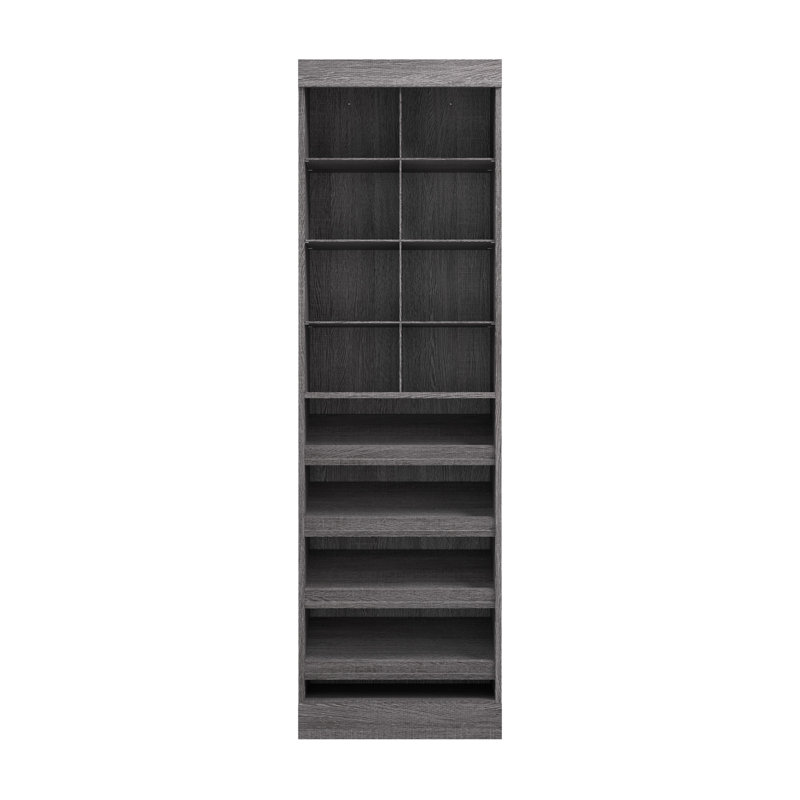 Système d'organisation l 25 po Arlex, Écorce gris
