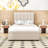 Twin Upholstered Platform Bed-1707387813