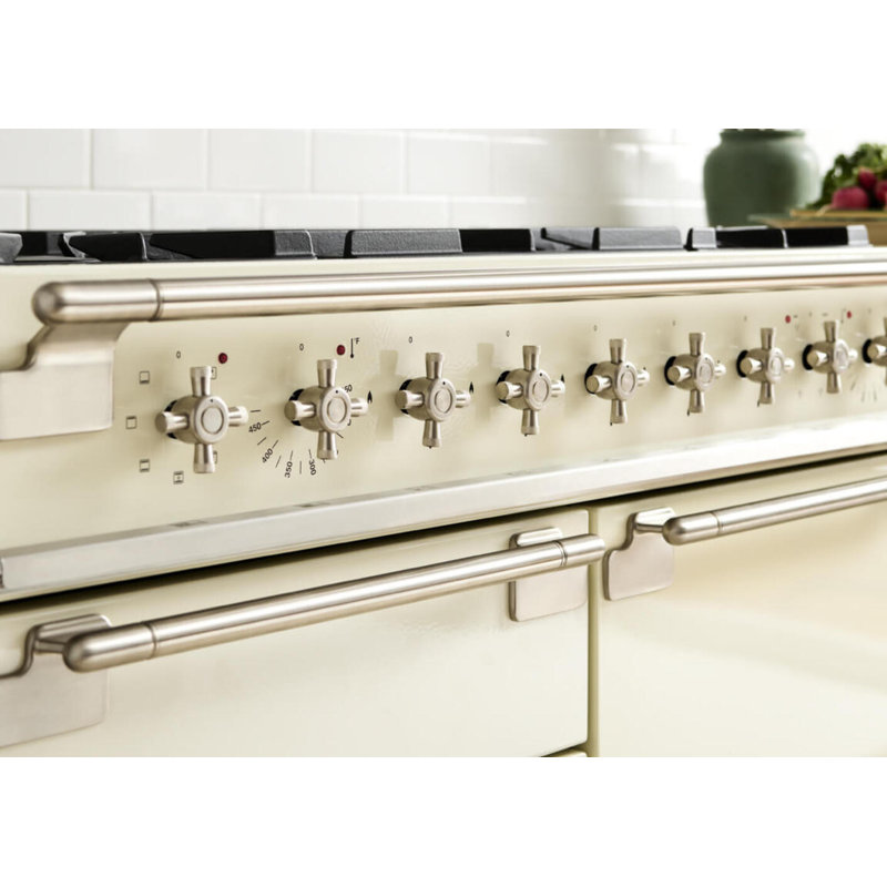 Aga Elise 36 7-Knob Pack, Brushed Brass