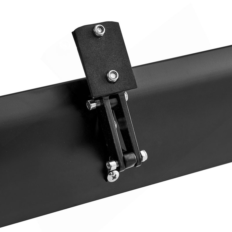 Spoiler de voiture GT Wing, spoiler universel de 43,3 pouces avec plateforme simple, aluminium léger réglable, aileron de spoiler arrière de voiture, spoiler de course noir