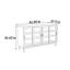 Buffet nordique minimaliste en verre-1698526346
