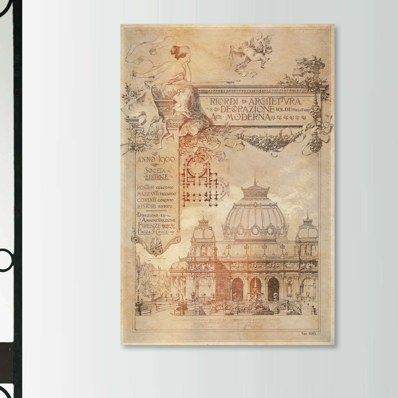 Decorazione Moderna - impression sur toile tendue, H 54 po x l 36 po