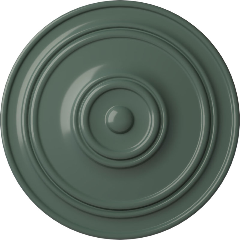 Médaillon de plafond classique Endurathane, 21 7/8 po x P 2 3/8 po (pour auvents jusqu'à 5 1/2 po), Tourbillon de nuages