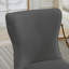 Chaise parsons rembourrée en velours capitonné Chary-216153789