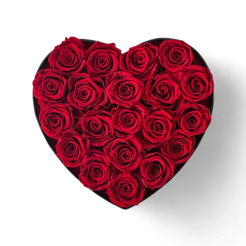Preserved Roses Arrangement in Box