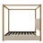 Upholstery Metal Canopy Bed-1234151916-1234151825