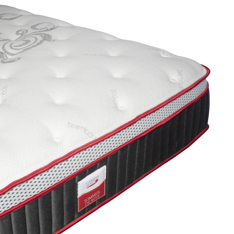 Matelas en mousse viscoélastique imprégnée de cuivre 13 po Sommeil De Reve, Simple