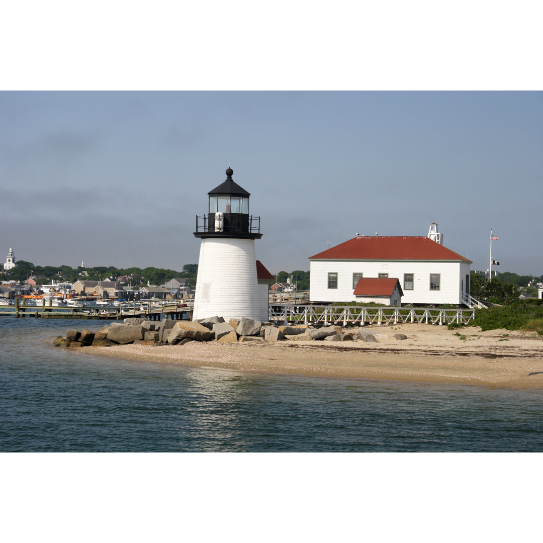 Nantucket Island Lighthouse, Brant Point von PhotoRx - Drucken