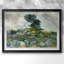 Roches avec chêne - Vincent van Gogh - reproduction encadrée avec passe-partout et verre - 1888-18267957-18267955-18267953