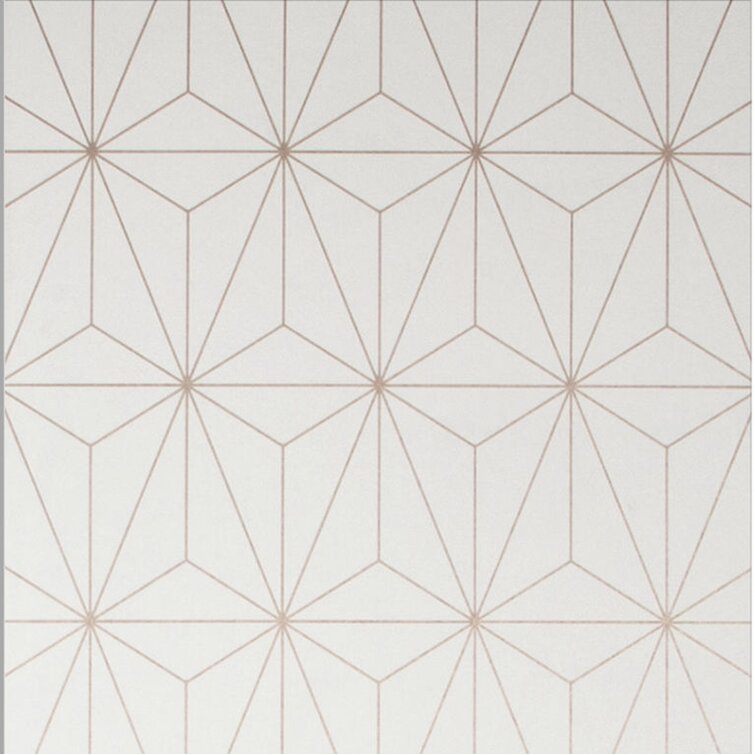 2603-20933 | Prism, Grey Geometric Wallpaper - Decorline