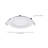 10 Watt LED Direct Wire Downlight Edge-Lit 4-Inch CCT Selectable Round Remote Driver-118873055