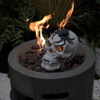 Crâne de démon, convient au foyer extérieur et au foyer, décoration d'Halloween