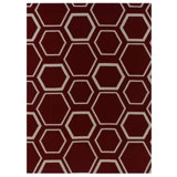 Wool Geometric Area Rug