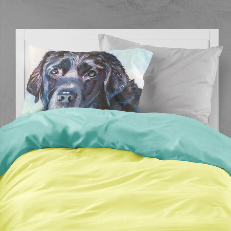 Taie d'oreiller Labrador Face