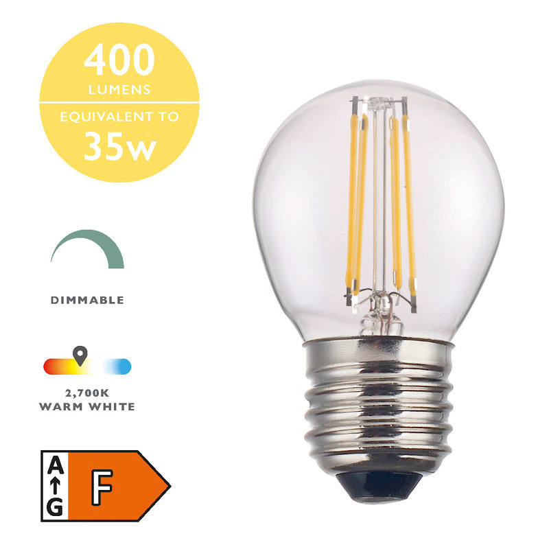 4W E27 Dimmable LED Light Bulb