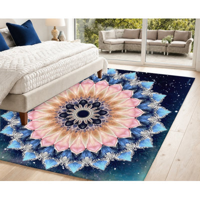 Tapis Boho Vintage Mandala
