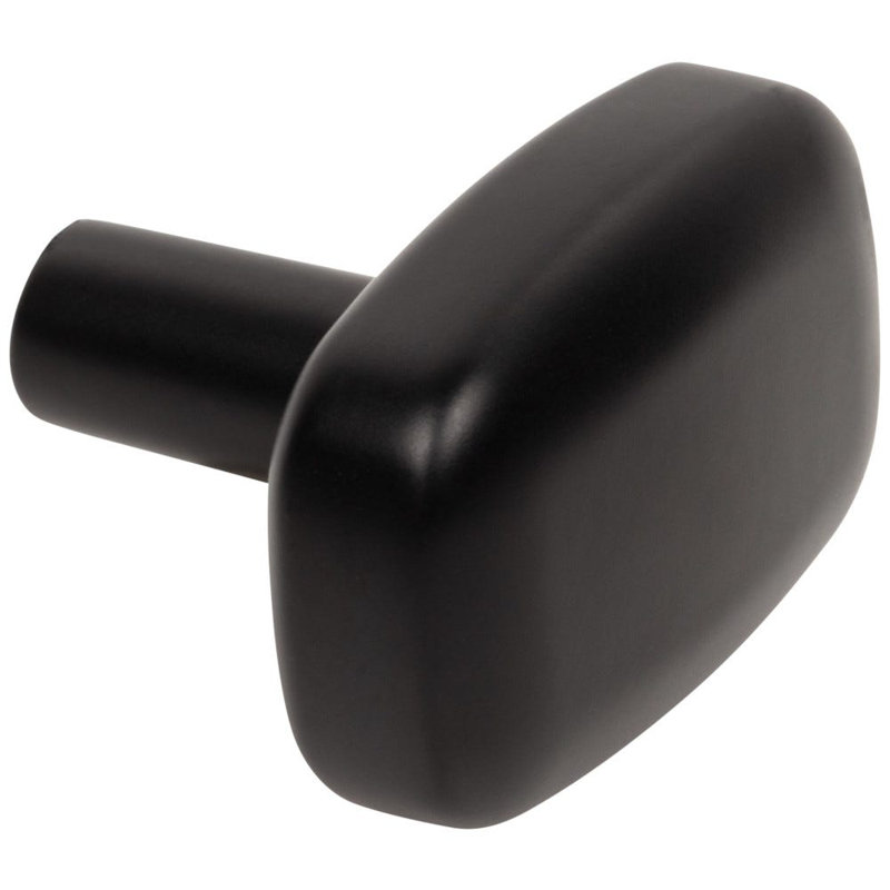 Loxley Oval Knob, Matte Black