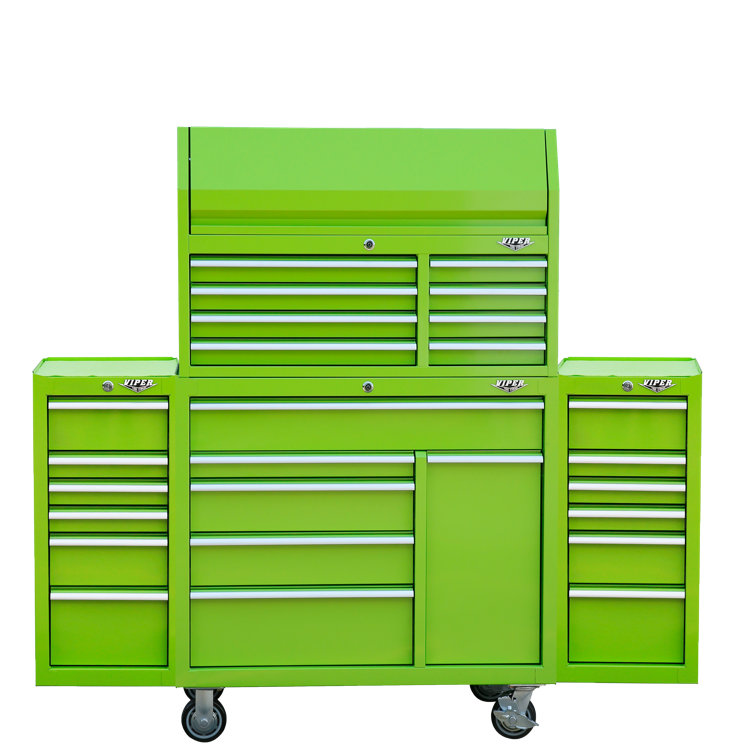 Viper Tool Storage 73.5'' W 26 -Drawer Steel Combination Set with