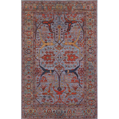 Tapis traditionnel en laine noué à la main