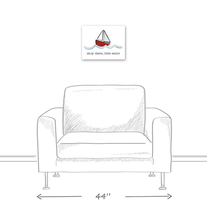 « ahoy it little marin », art sur toile