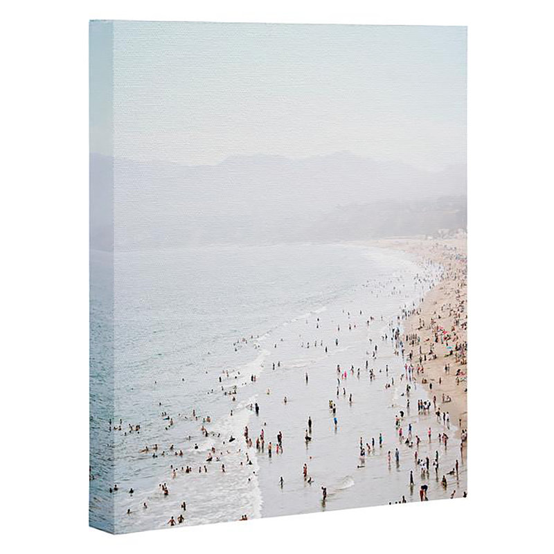 «La Summer» par Bree Madden - reproduction de photo, H 10 po x l 8 po x P 1 po, Toile tendue