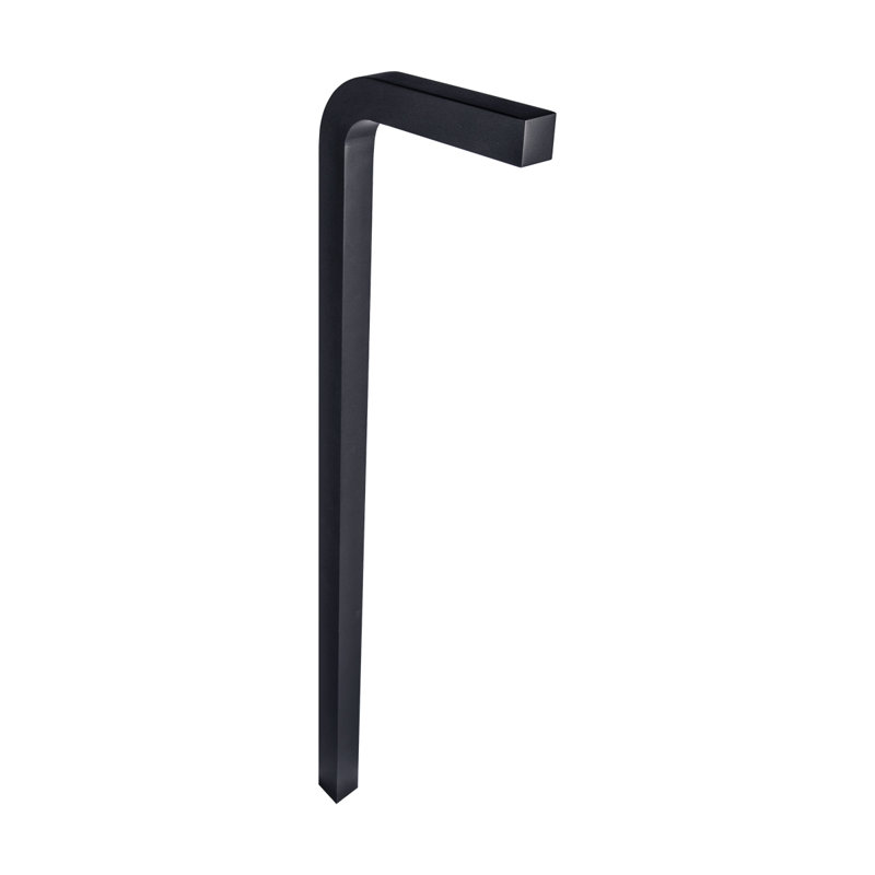 Balance Low Voltage Integrated LED Pathway Light, 2700K, Black on Aluminum