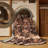 Machine Washable Persian Brown Area Rug