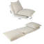 Fauteuil convertible convertible: canapé-lit avec dossier réglable et coussins-167319217