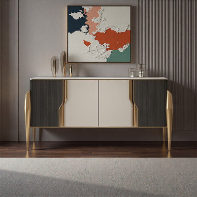 Italian style high-end living room shoe cabinet