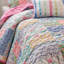 Ensemble de courtepointe 3 pièces pour lit simple / simple TG 3 pièces, rose-125981501