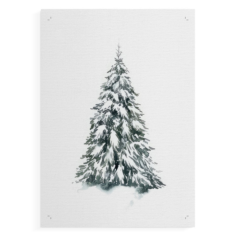 Épinette bleue II - impression sur toile seulement - non encadrée, H 18 po x l 12 po