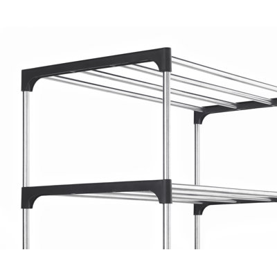 7-Tier Metal Closet Shoe Organizer