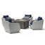 Cannes Outdoor 5 - Piece Conversation Set-872452184