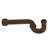 1.25" P-Trap with Box Flange-3860413