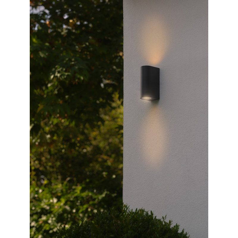 Outdoor Sconce, 9cm H x 9.2cm W x 6.6cm D, Rusty