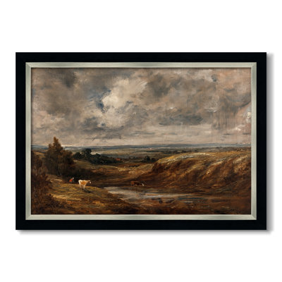 Hampstead Heath, 1825 - John Constable - Toile encadrée sur mesure