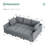 Tremee U shaped Upholstered Modular Sectional Storage Sofa Couch-70975221
