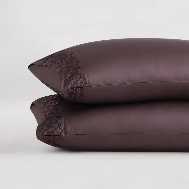 Ariane Pillowcase Set, King, Ivory