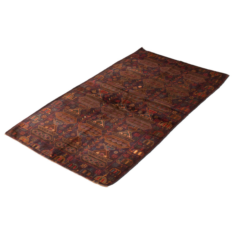 Tapis taupe Maaza Rare War 3 pi 10 po x 6 pi 4 po