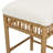 Rubicon Upholstered Boucle Counter Stool