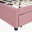 Full Upholstered Daybed with 2 Storage Drawers Sofa Bed Frame-1708571638